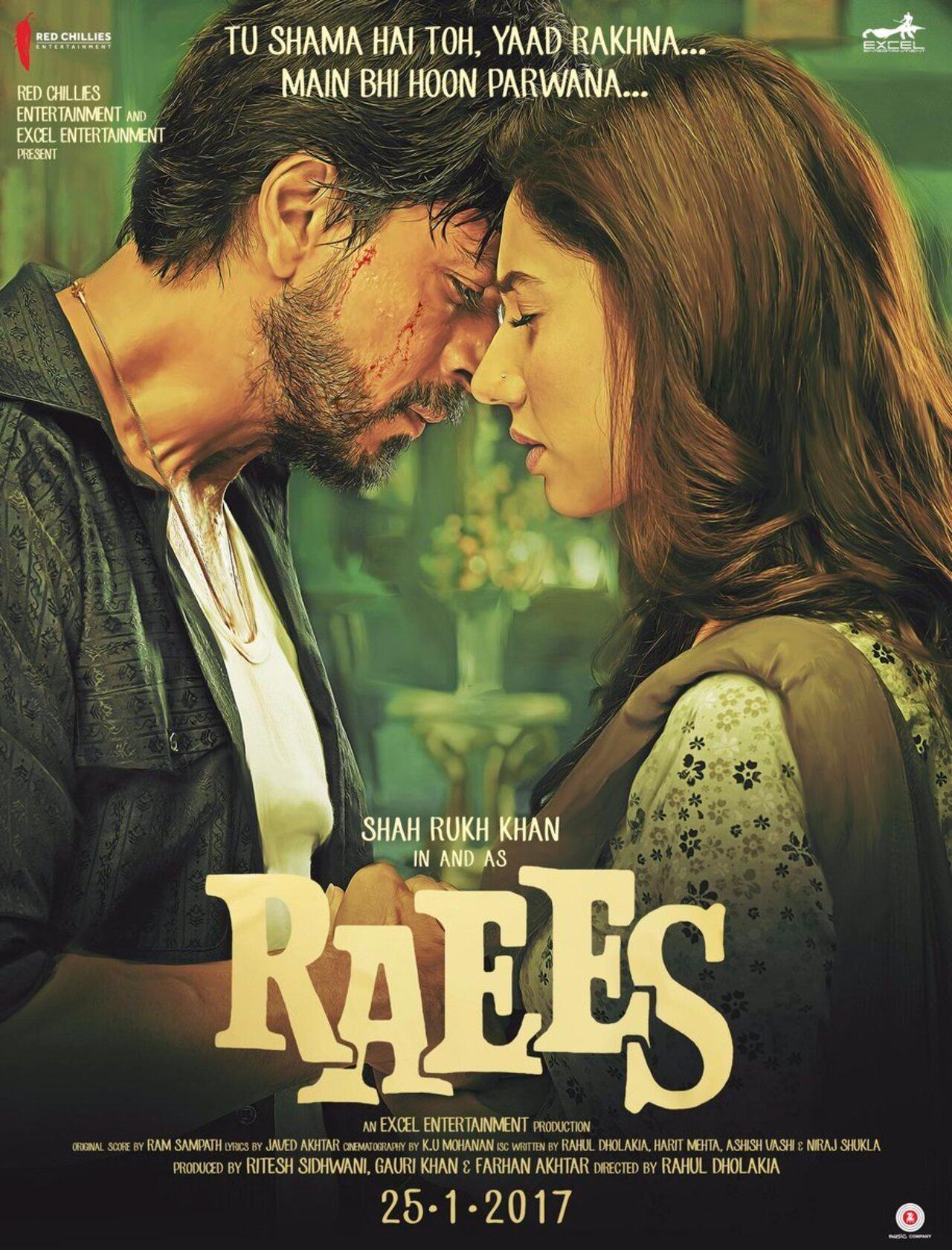 Raees: Worldwide Gross: 308 Crores
Shah Rukh Khan and Mahira Khan's Raees released in 2017 amid much excitement and anticipation. This resulted in favourable box office numbers. The film reportedly entered the coveted 300-crore club globally